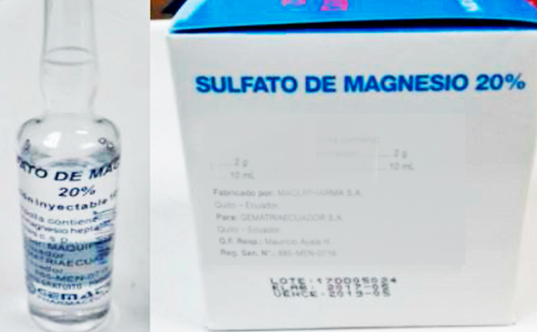 Sulfato de Magnesio – Sales El Titán